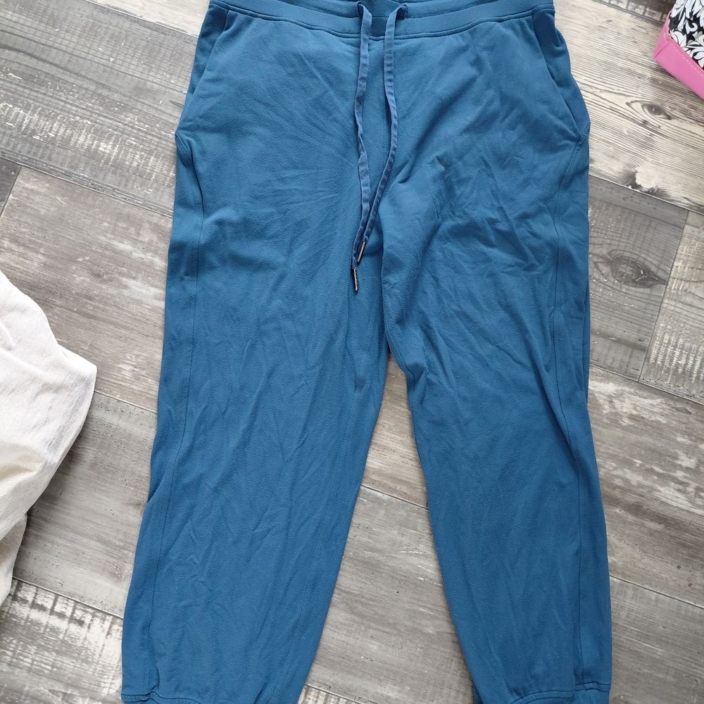 Lululemon Athletica Teal Blue Jogger Sweatpants